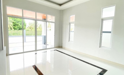 ขายบ้านเดี่ยวสร้างใหม่ หลังสุดท้าย!! 3 ห้องนอน 3 ห้องน้ำ โรงโป๊ะ มาบหว้า ซ.7 ติดเจ้าของ (3) #รับผ่อนตรง