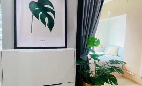 ขายพร้อมผู้เช่า  Life Asoke (ไลฟ์ อโศก) 1 ห้องนอน ชั้น 17 วิวสวน ห้วยขวาง บางกะปิ ติดเจ้าของ