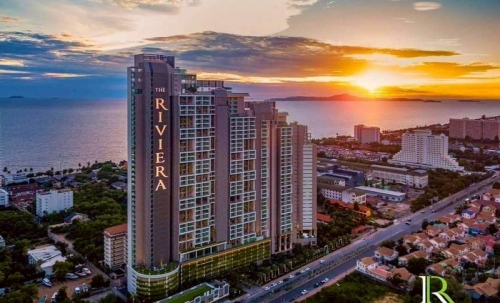 ให้เช่า Riviera Jomtien ริเวียร่า จอมเทียน 1 ห้องนอน วิวทะเล