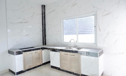 ขายบ้านเดี่ยวสร้างใหม่ หลังสุดท้าย!! 3 ห้องนอน 3 ห้องน้ำ โรงโป๊ะ มาบหว้า ซ.7 ติดเจ้าของ (3) #รับผ่อนตรง