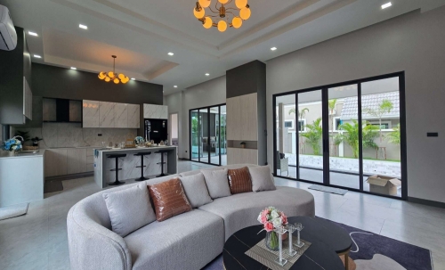 ขายบ้าน Pool Villa ชั้นเดียว 3 ห้องนอน 4 ห้องน้ำ มาบประชัน (3)