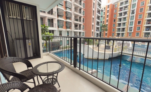 ให้เช่า Espana จอมเทียน 2 ห้องนอน วิวสระน้ำ (2)