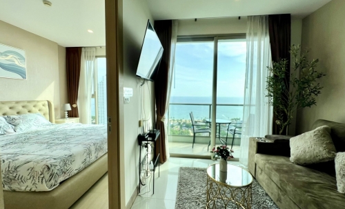 ขาย Riviera Jomtien ริเวียร่า จอมเทียน 1 ห้องนอน วิวทะเล