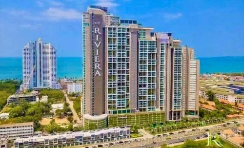 ให้เช่า Riviera Jomtien ริเวียร่า จอมเทียน 1 ห้องนอน วิวเมือง