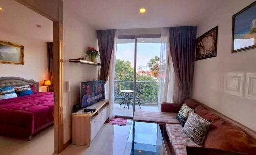 เช่า Riviera Wongamat ริเวียร่า วงศ์อมาตย์ 1 ห้องนอน วิวสระ