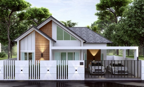 ขายบ้านเดี่ยวชั้นเดียว 3 ห้องนอน 3 ห้องน้ำ โรงโป๊ะ (3)