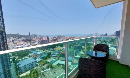 ให้เช่า City Garden Tower South Pattaya ซิตี้ การ์เด้น ทาวเวอร์ พัทยาใต้ 2 ห้องนอน วิวเมือง