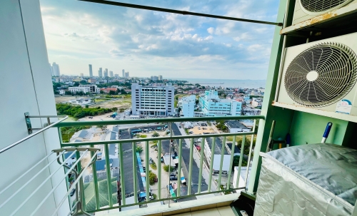 ปล่อยเช่า ลุมพินี สุขุมวิท-พัทยาเหนือ 1 ห้องนอน วิวทะเล