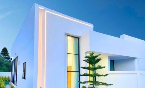 บ้านแฝดสไตล์โมเดิร์น 3 ห้องนอน 2 ห้องน้ำ ห้วยใหญ่