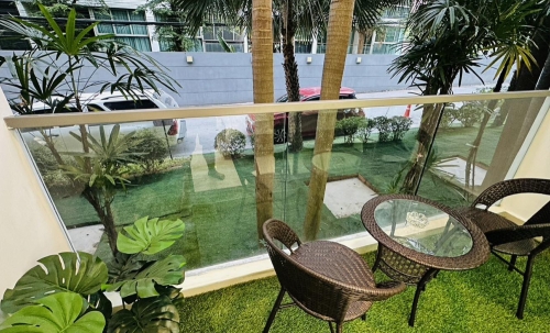 ปล่อยเช่า Club Royal นาเกลือ-วงศ์อมาตย์ สตูดิโอ 25 ตร.ม. ชั้น 1 วิวสวน ติดเจ้าของ