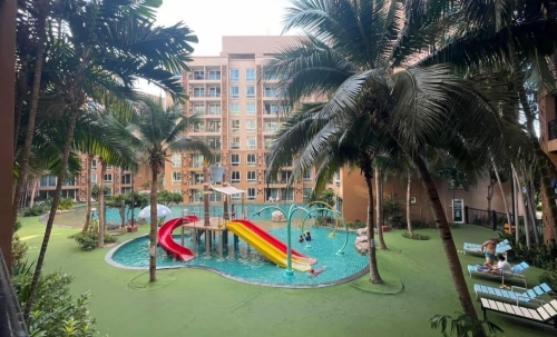 ให้เช่า Atlantis จอมเทียน 2 ห้องนอน วิวสระน้ำ