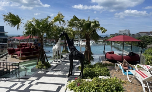 ให้เช่า Riviera Ocean Drive Jomtien ริเวียร่า โอเชี่ยน ไดร์ฟ จอมเทียน 1 ห้องนอน วิวทะเล