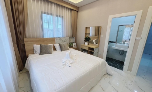 ขายบ้านเดี่ยว 2 ชั้น สร้างใหม่ 3 ห้องนอน 4 ห้องน้ำ เนินพลับหวาน ติดเจ้าของ (2)  #รับผ่อนตรง