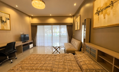 ขาย Baan Suan Lalana Jomtien บ้านสวนลลนา จอมเทียน Studio วิวสวน (1)