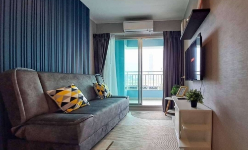 ปล่อยเช่ารายปี Lumpini Park Beach Jomtien ลุมพินี พาร์คบีช จอมเทียน 1 ห้องนอน ชั้น 6 วิวทะเล