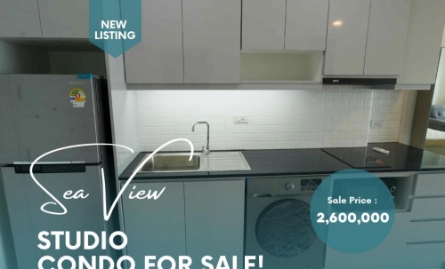 ขาย View Talay 5 Jomtien วิวทะเล 5 จอมเทียน Studio วิวทะเล (2)