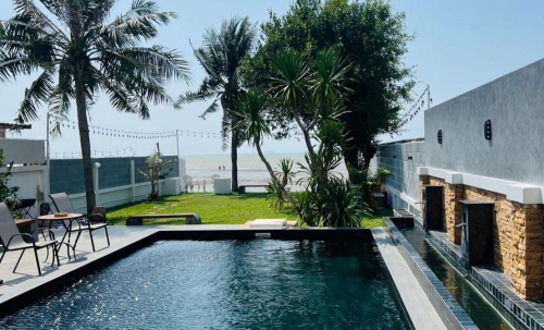 ปล่อยเช่าบ้าน Pool Villa ติดทะเล พัทยาเหนือ 4 ห้องนอน 5 ห้องน้ำ