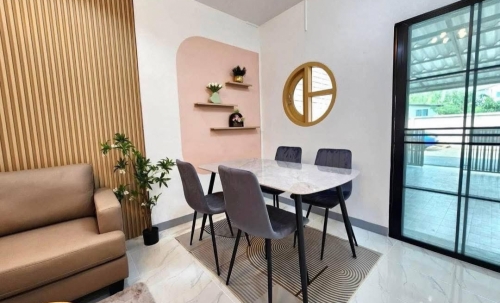 ขายทาวน์เฮ้าส์ชั้นเดียว 2 ห้องนอน 1 ห้องน้ำ ชากกระปอก-เครือสหพัฒน์ (1)