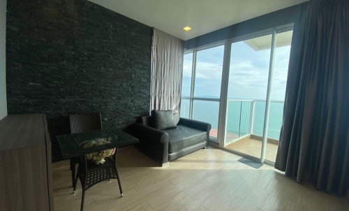 ปล่อยเช่ารายปี Cetus จอมเทียน 2 ห้องนอน ชั้น 25 วิวทะเล