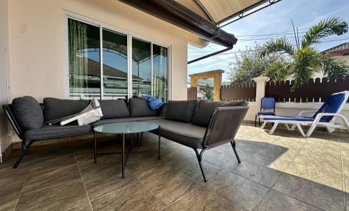 ขาย Pool Villa ชั้นเดียว 3 ห้องนอน 3 ห้องน้ำ จอมเทียน (2)