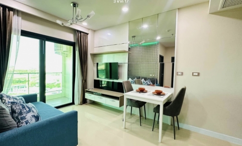 ปล่อยเช่า Dusit Grand Condo View จอมเทียน 1 ห้องนอน ชั้น 19 วิวเมือง ติดเจ้าของ