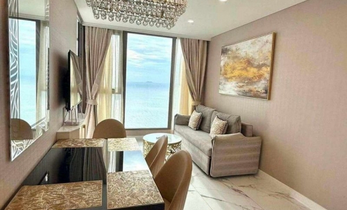 ให้เช่า Copacabana Jomtien โคปาคาบาน่า จอมเทียน 2 ห้องนอน วิวทะเล