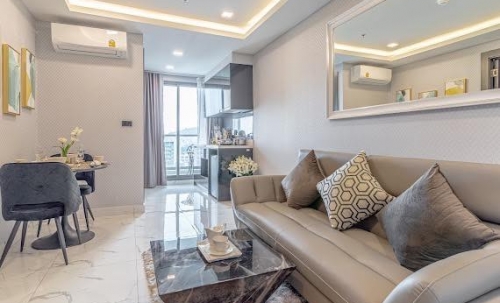 ขาย Arcadia Millennium Tower Pattaya อาคาเดีย มิลเลนเนียม ทาวเวอร์ พัทยา 1 ห้องนอน วิวทะเล (2)