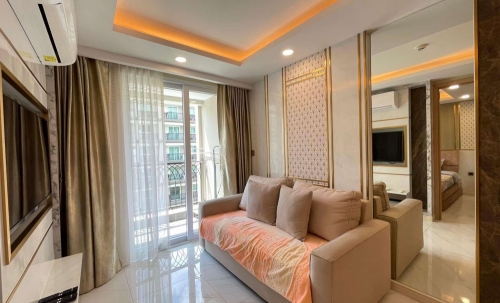 ปล่อยเช่ารายปี Dusit Grand Park2 Jomtien ดุสิต แกรนด์ ปาร์ค2 จอมเทียน 1 ห้องนอน ชั้น 6 วิวสระ