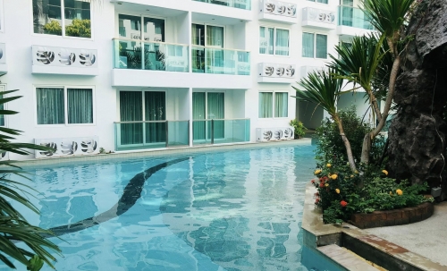 ขายพร้อมผู้เช่า Amazon Residence Jomtien อเมซอน เรสซิเดนซ์ จอมเทียน 1 ห้องนอน (2)