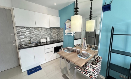 ให้เช่า Atlantis Jomtien แอดแลนติส จอมเทียน 1 ห้องนอน วิวสระ