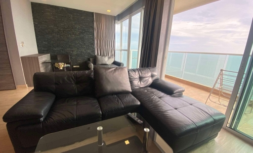 ปล่อยเช่ารายปี Cetus จอมเทียน 2 ห้องนอน ชั้น 25 วิวทะเล