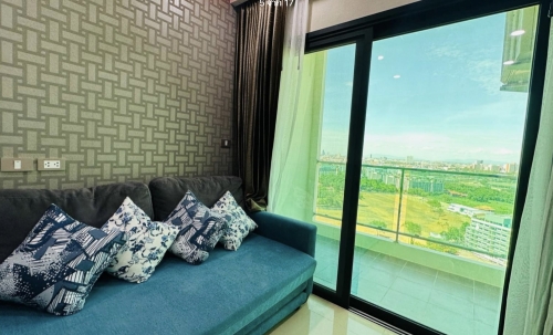 ปล่อยเช่า Dusit Grand Condo View จอมเทียน 1 ห้องนอน ชั้น 19 วิวเมือง ติดเจ้าของ