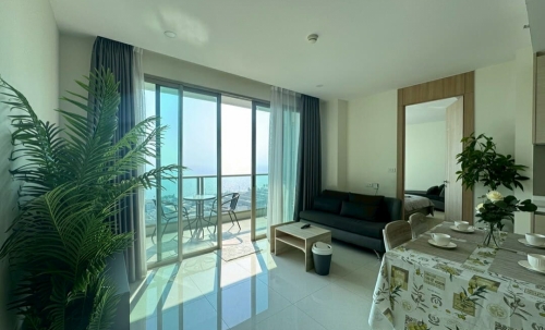 ให้เช่า ริเวียร่า จอมเทียน 2 ห้องนอน วิวทะเล