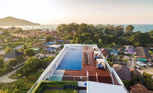 ปล่อยเช่า Sea Saran Condo Bangsaray ซี สราน บางเสร่ Studio ชั้น 2 วิวสวน