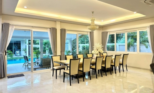 ขายบ้านเดี่ยวสไตล์โมเดิร์น 2 หลังในรั้วเดียวกัน 6 ห้องนอน 7 ห้องน้ำ ห้วยใหญ่ ติดเจ้าของ (3)