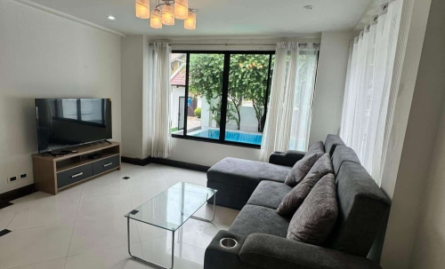 ปล่อยเช่ารายปี บ้าน Pool Villa 2 ชั้น พัทยาเหนือ 4 ห้องนอน 4 ห้องน้ำ