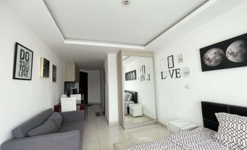 ปล่อยเช่ารายปี Laguna3 Jomtien ลากูน่า3 จอมเทียน Studio ชั้น 7 วิวสระ