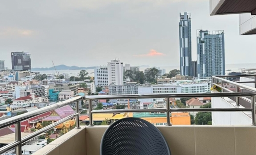 ขาย PKCP Tower Pattaya พีเคซีพี คอนโดมีเนียม พัทยา 1 ห้องนอน วิวทะเล (2)