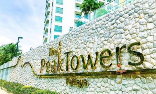 ให้เช่า The Peak Tower Pratamnak เดอะ พีค ทาวน์เวอร์ พระตำหนัก 1 ห้องนอน วิวทะเล