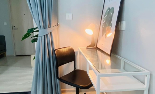 ขายพร้อมผู้เช่า  Life Asoke (ไลฟ์ อโศก) 1 ห้องนอน ชั้น 17 วิวสวน ห้วยขวาง บางกะปิ ติดเจ้าของ