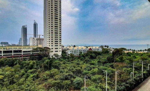 ปล่อยเช่ารายปี Lumpini Park Beach Jomtien ลุมพินี พาร์คบีช จอมเทียน 1 ห้องนอน ชั้น 6 วิวทะเล