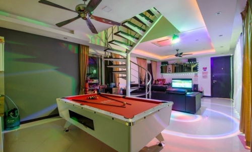 ให้เช่า Pool Villa 2 ชั้น 5 ห้องนอน 5 ห้องน้ำ จอมเทียน