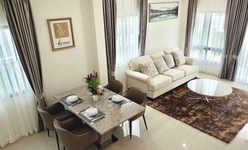 ให้เช่า บ้านเดี่ยว 2 ชั้น 3 ห้องนอน 1 ห้องน้ำ ห้วยใหญ่