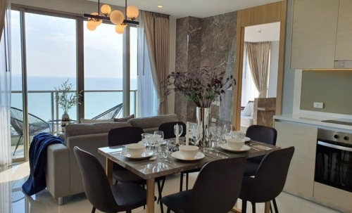 ขาย Riviera Jomtien ริเวียร่า จอมเทียน 2 ห้องนอน วิวทะเล (2)