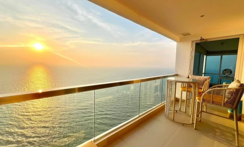 ให้เช่า The Palm Wongamat เดอะ ปาล์ม วงศ์อมาตย์ 2 ห้องนอน วิวทะเล