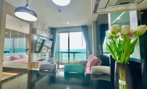 ปล่อยเช่า The Riviera Jomtien 1 ห้องนอน ชั้น 32 วิวทะเล