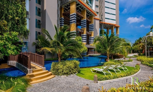 ให้เช่า Riviera Jomtien ริเวียร่า จอมเทียน Studio วิวทะเล
