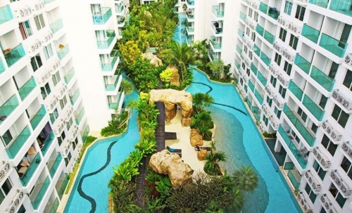 ขายพร้อมผู้เช่า Amazon Residence Jomtien อเมซอน เรสซิเดนซ์ จอมเทียน 1 ห้องนอน (2)