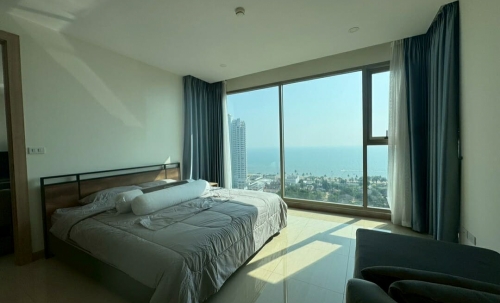 ให้เช่า ริเวียร่า จอมเทียน 2 ห้องนอน วิวทะเล