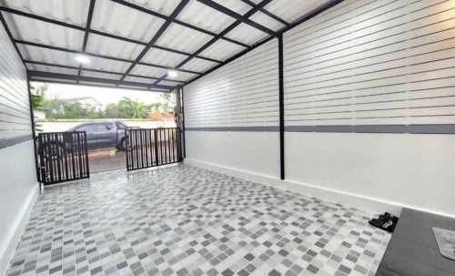 ขายทาวน์เฮ้าส์ชั้นเดียว 2 ห้องนอน 1 ห้องน้ำ ชากกระปอก-เครือสหพัฒน์ (1)